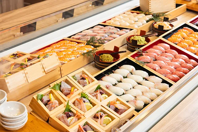 新鮮な海の幸 お刺身