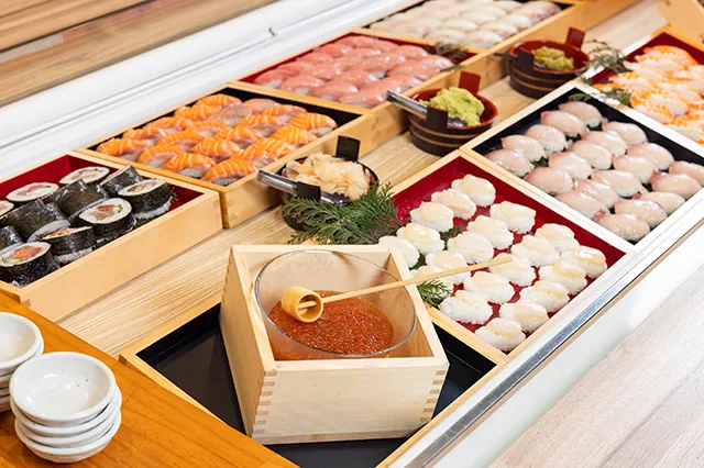 人気のお寿司