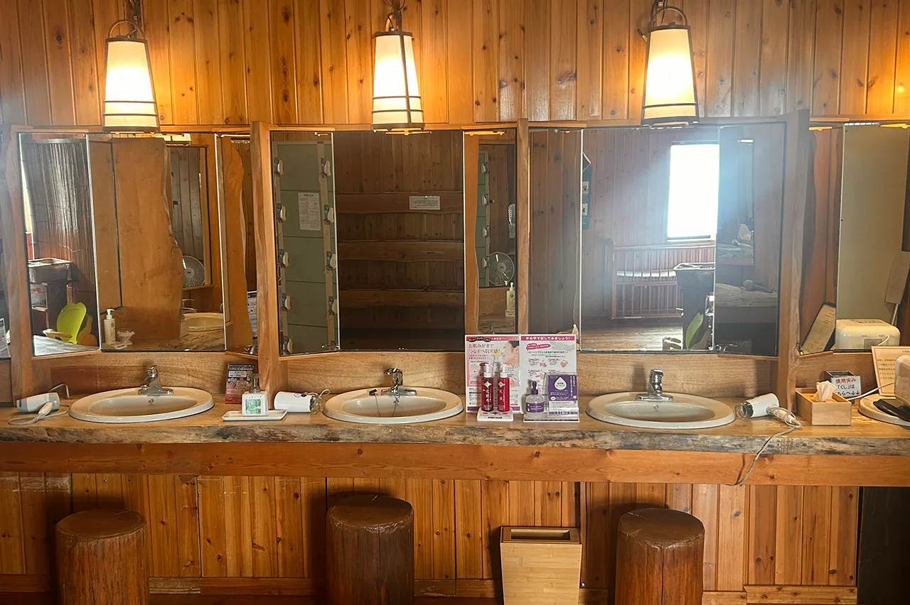 源泉かけ流しの温泉